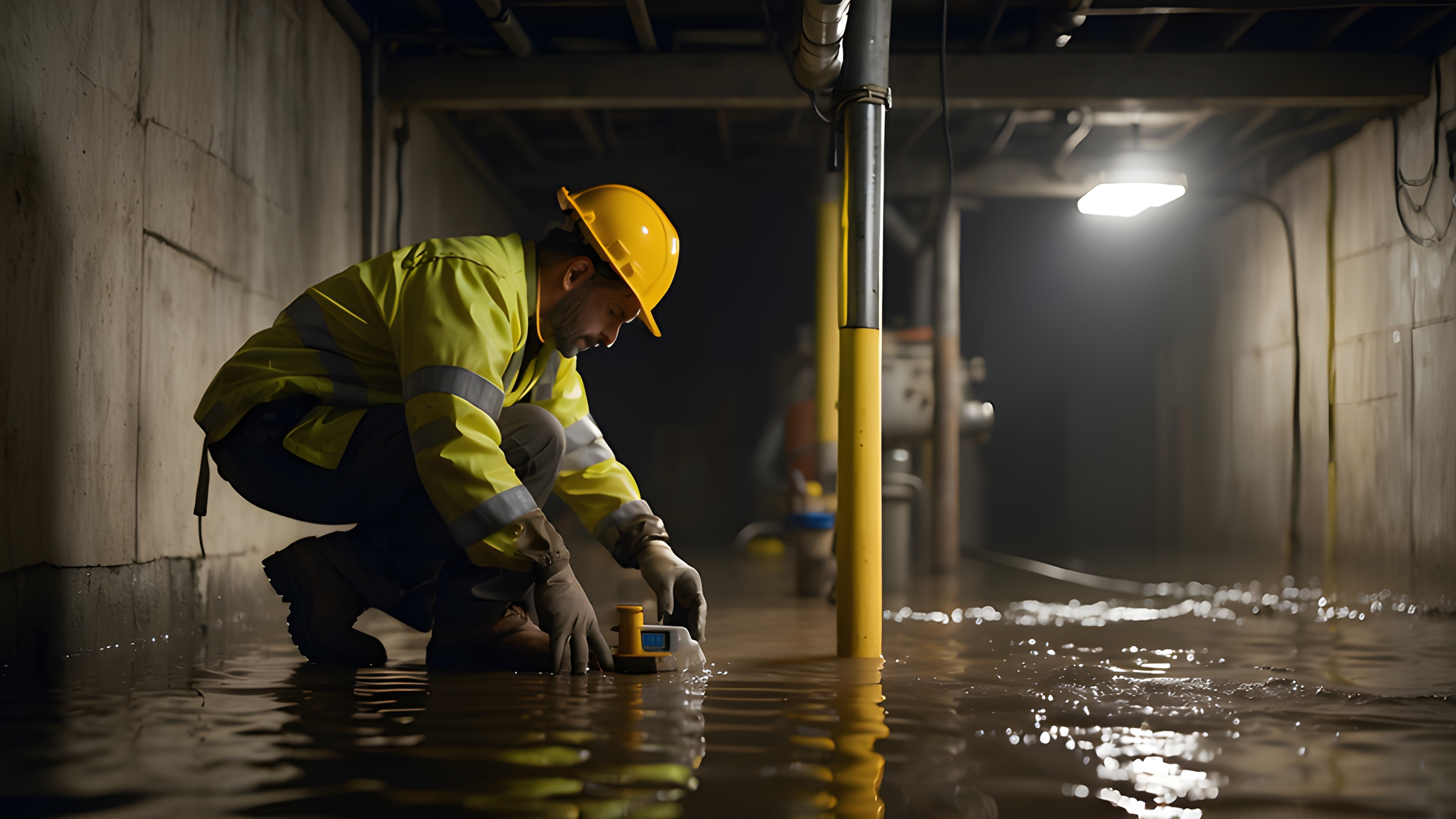 Permanent Basement Flood Solutions for Heavy Rain in DE
