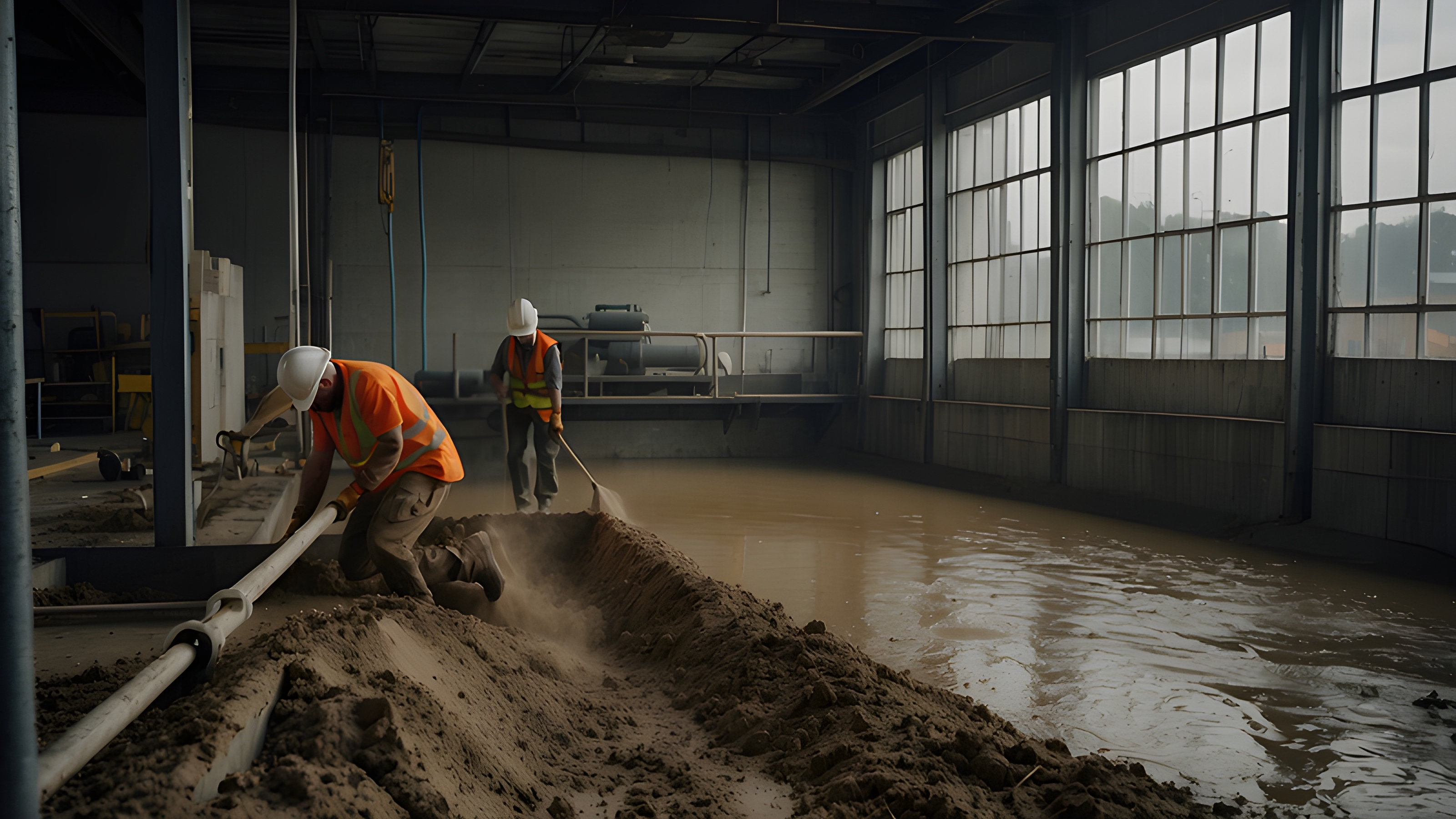 Stop water seeping through the basement floor permanently