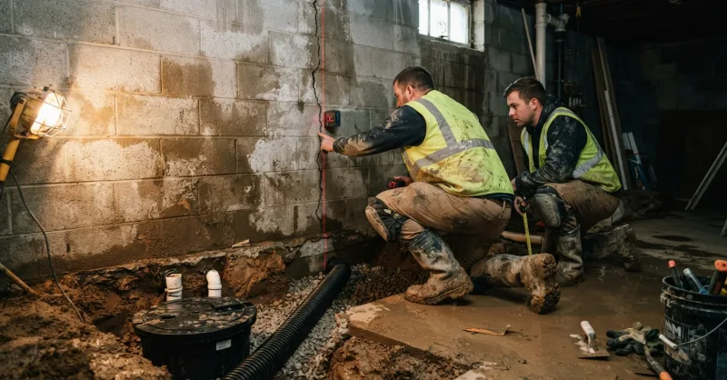 Basement Leak Repair in New Castle County | AVG