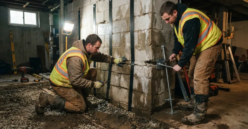 Foundation Wall Anchors in New Castle County | AVG