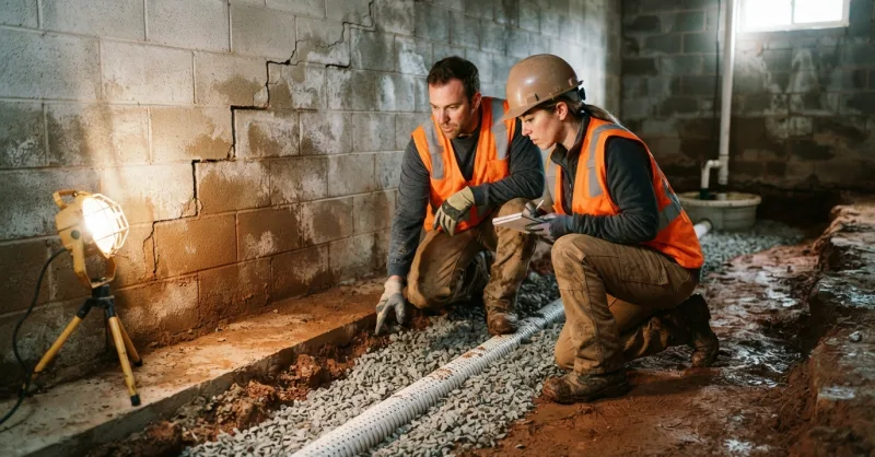 Hydrostatic Pressure Relief in New Castle County | AVG